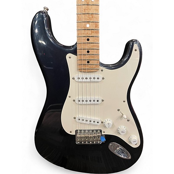 Used Fender Custom Shop Eric Clapton Stratocaster Mercedes Blue Solid Body Electric Guitar