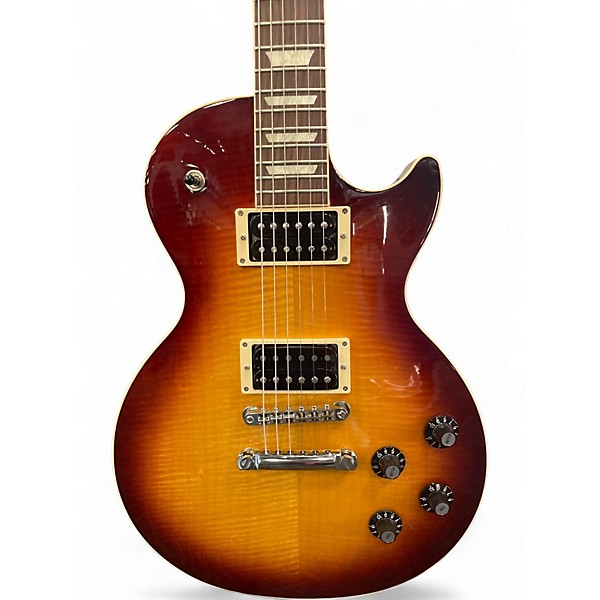 Used Gibson Les Paul Standard 1960S Neck Bourbon Burst Solid Body Electric Guitar
