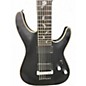 Used Schecter Guitar Research Damien Platinum Gray Solid Body Electric Guitar