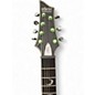 Used Schecter Guitar Research Damien Platinum Gray Solid Body Electric Guitar