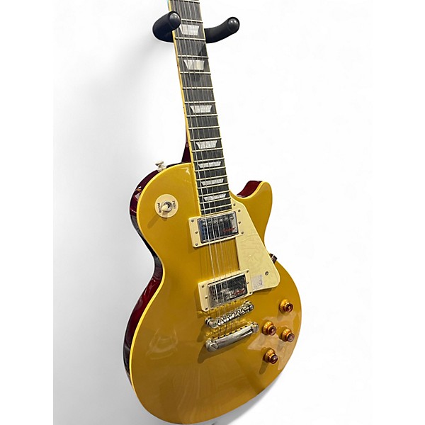 Used Epiphone Les Paul Standard Gold Top Solid Body Electric Guitar