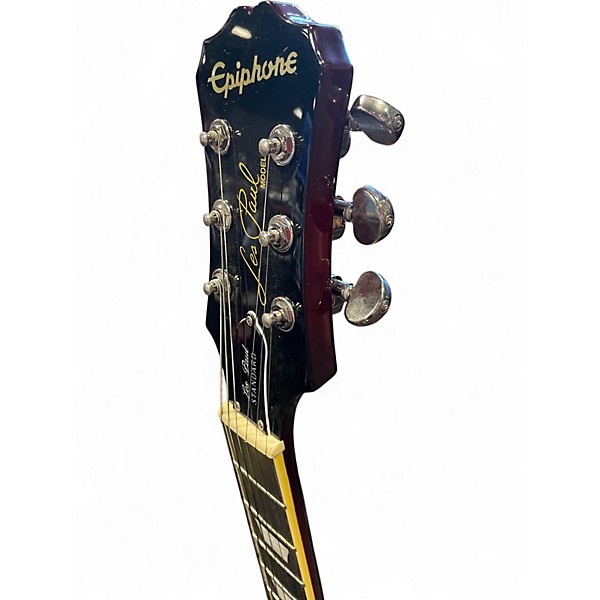 Used Epiphone Les Paul Standard Gold Top Solid Body Electric Guitar
