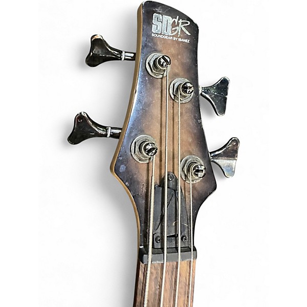 Used Ibanez SR400 Gray Electric Bass Guitar