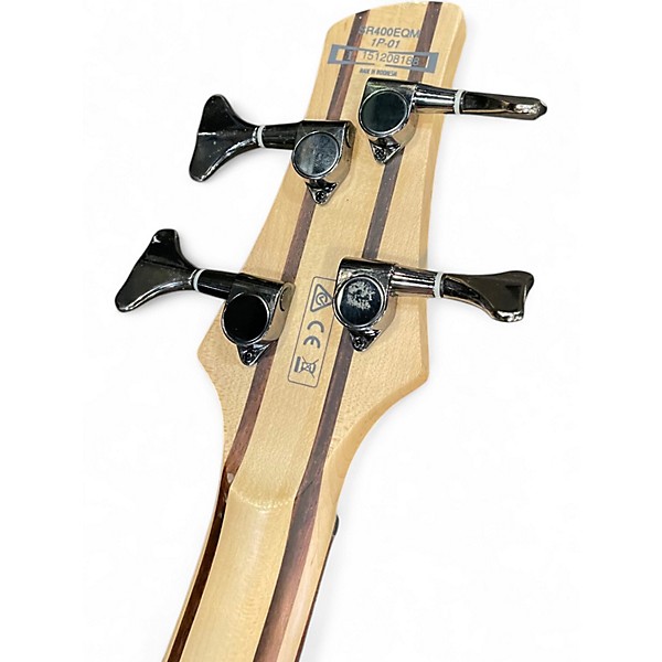 Used Ibanez SR400 Gray Electric Bass Guitar