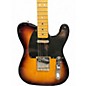 Used Fender Telecaster Custom 3 Tone Sunburst Solid Body Electric Guitar