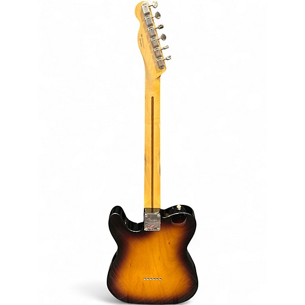 Used Fender Telecaster Custom 3 Tone Sunburst Solid Body Electric Guitar