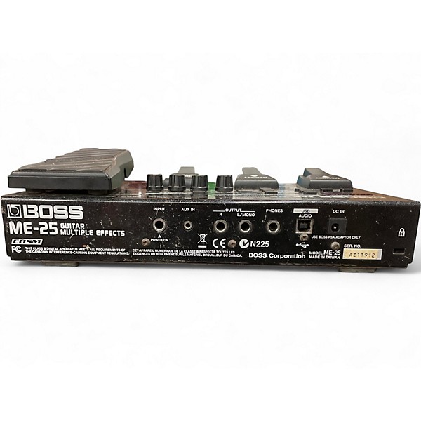 Used BOSS ME25 Guitar Multi Effect Processor