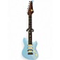 Used Cave And Canary The Meteor Modern Blue Solid Body Electric Guitar thumbnail