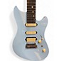 Used Cave And Canary The Meteor Modern Blue Solid Body Electric Guitar