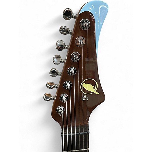 Used Cave And Canary The Meteor Modern Blue Solid Body Electric Guitar