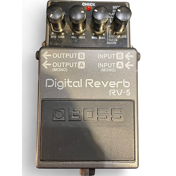 Used BOSS RV5 Digital Reverb Effect Pedal