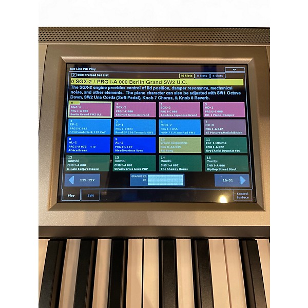 Used KORG Kronos 2 88 Platinum Keyboard Workstation