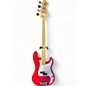 Used Logan P-Style Red Electric Bass Guitar thumbnail