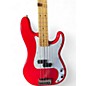 Used Logan P-Style Red Electric Bass Guitar