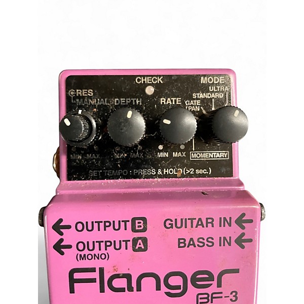 Used BOSS BF3 Flanger Effect Pedal