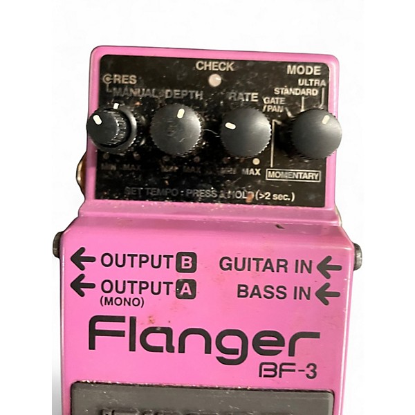 Used BOSS BF3 Flanger Effect Pedal