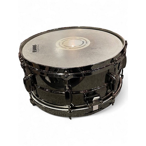 Used TAMA 14X6.5 Metalworks Snare BLACK NICKEL Drum