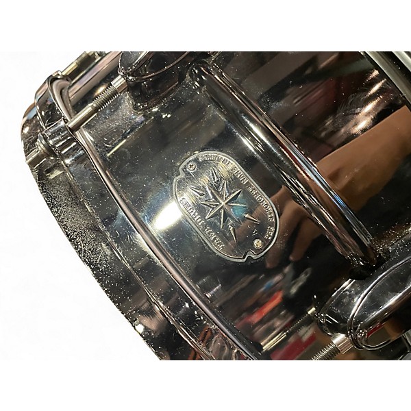 Used TAMA 14X6.5 Metalworks Snare BLACK NICKEL Drum