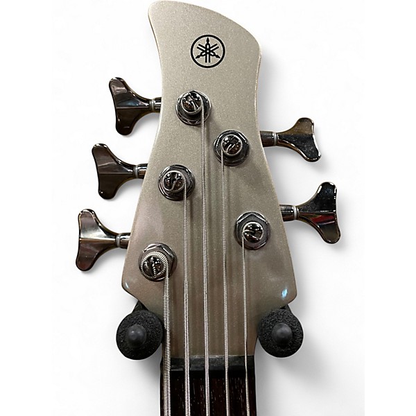 Used Yamaha TRBX305 Silver Electric Bass Guitar
