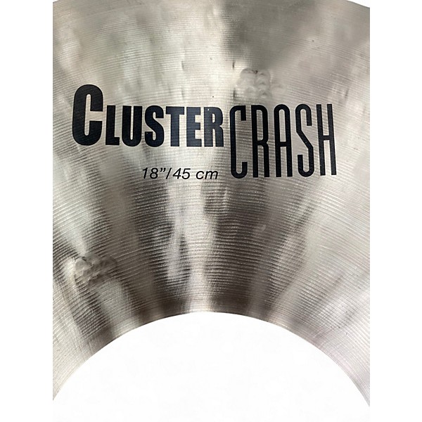 Used Zildjian 18in K Cluster Crash Cymbal