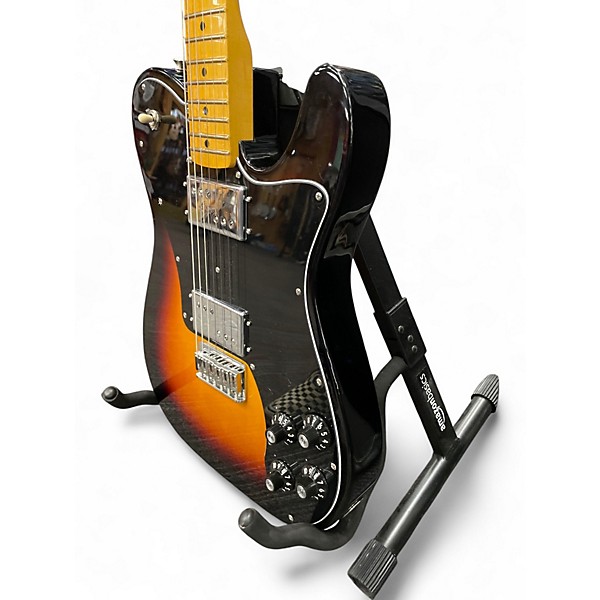 Used Fender American Vintage II 1975 Telecaster Deluxe 3 Color Sunburst Solid Body Electric Guitar