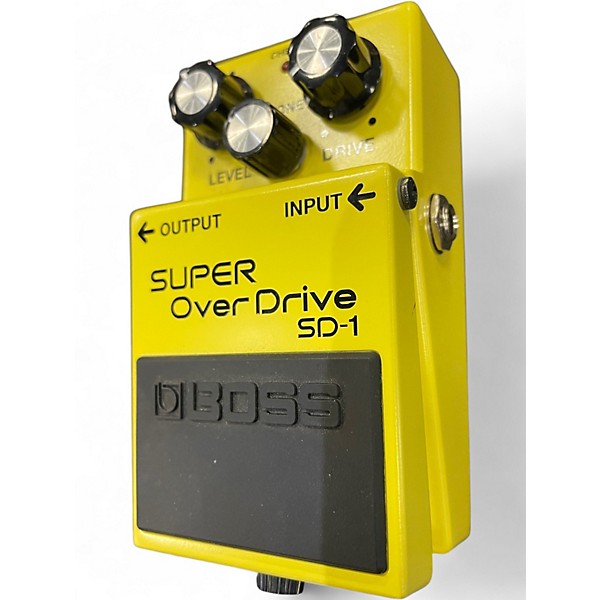 Used BOSS SD1 Super Overdrive Effect Pedal