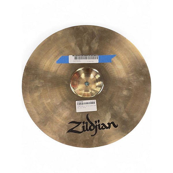 Used Zildjian 14in A Custom Fast Crash Cymbal