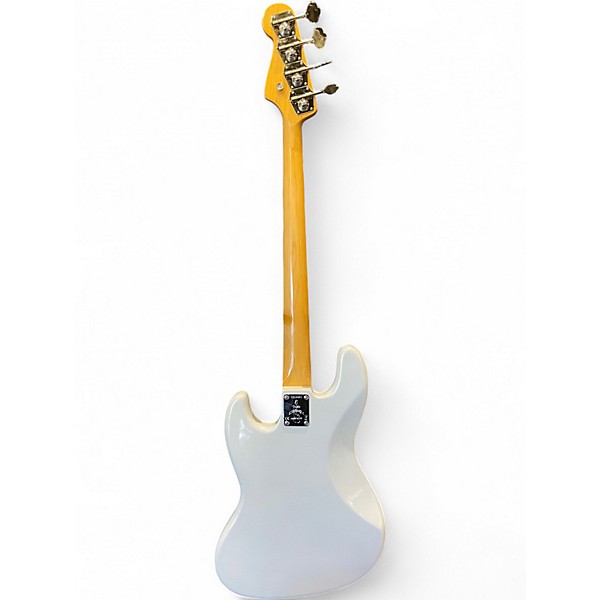 Used 2020 Fender 60th Anniversary Jazz Bass Arctic pearl Electric Bass Guitar