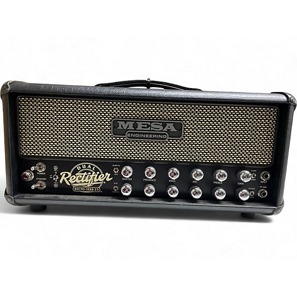 Used MESA/Boogie DUAL RECTIFIER RECTO-VERB 25 Tube Guitar Amp Head