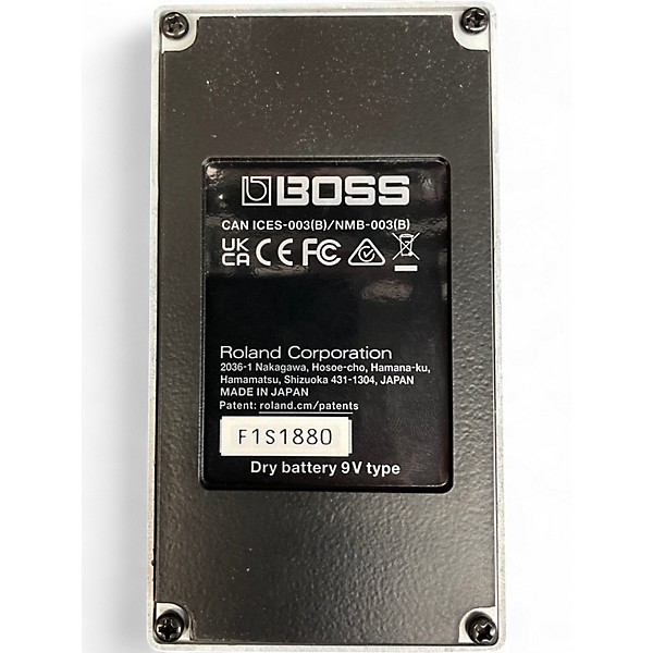 Used BOSS CE2W Waza Craft Chorus Effect Pedal