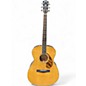 Used Fender PO220E Natural Acoustic Electric Guitar thumbnail