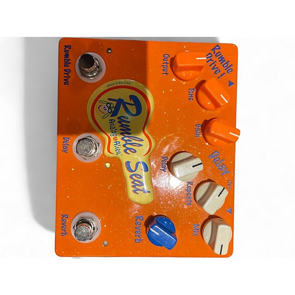 Used Analog Alien RUMBLE SEAT Effect Pedal