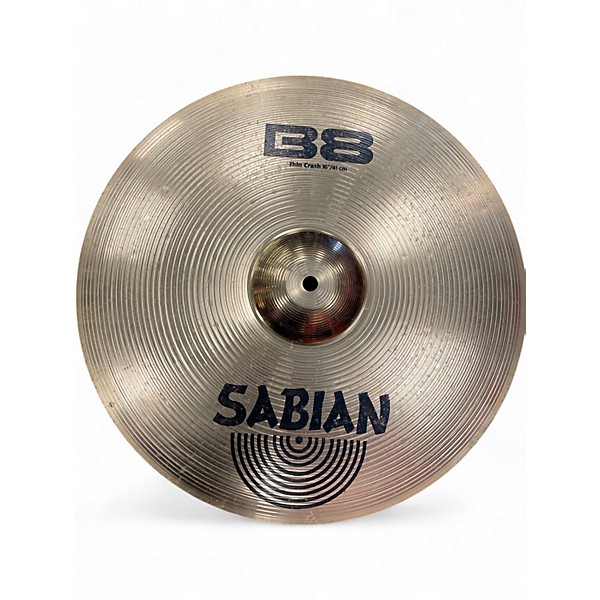 Used SABIAN 16in B8 Thin Crash Cymbal