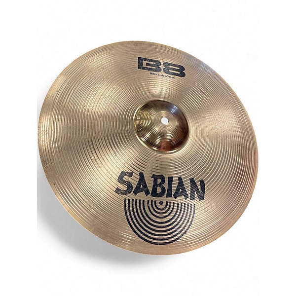 Used SABIAN 16in B8 Thin Crash Cymbal