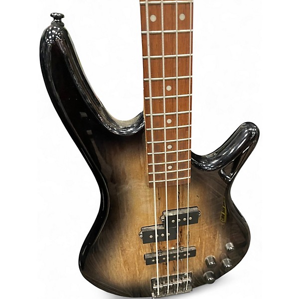 Used Ibanez GSR200SM Green Electric Bass Guitar