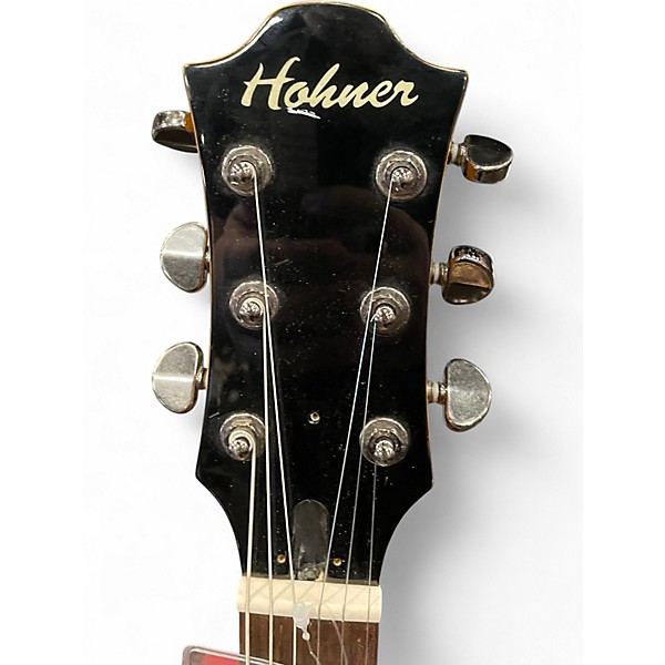 Used Hohner TB2 Yellow Solid Body Electric Guitar