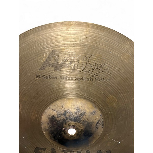 Used SABIAN 13in AA El Sabor Salsa Splash Cymbal