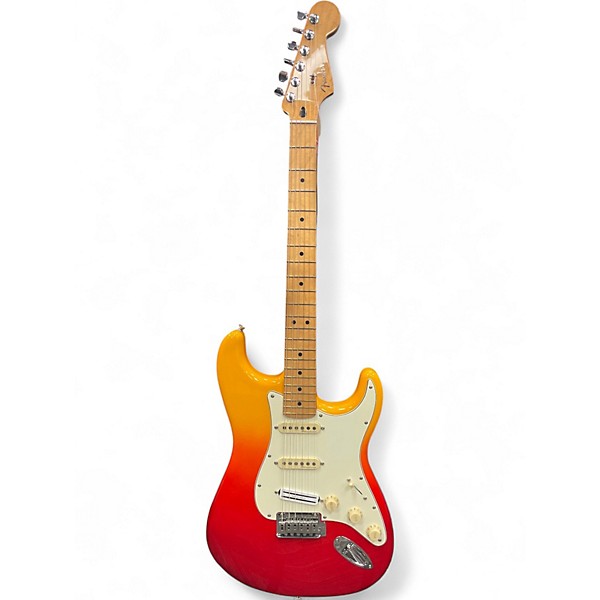 Used Fender Player Plus Stratocaster 75th Tequila Sunrise Solid Body Electric Guitar