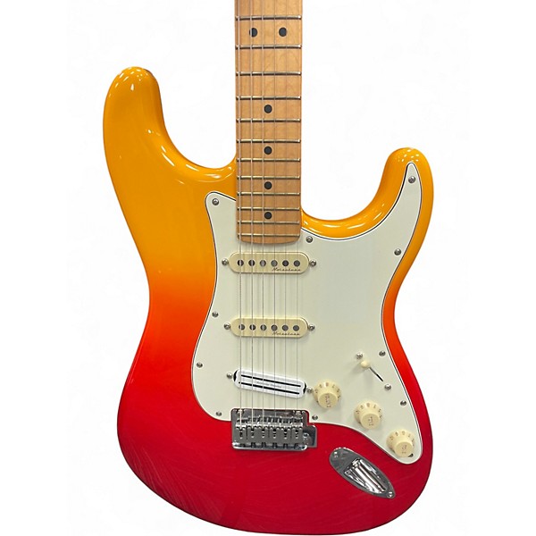Used Fender Player Plus Stratocaster 75th Tequila Sunrise Solid Body Electric Guitar