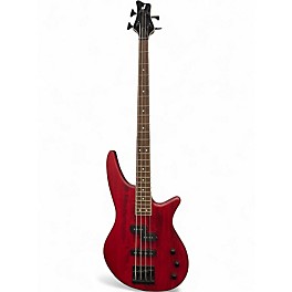 Used Jackson J Series Spectra JS23 Red Electric Bass Guitar