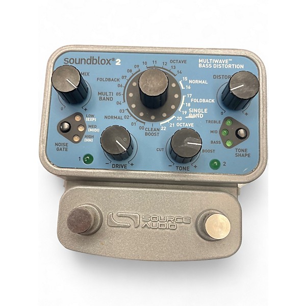 Used Source Audio Soundblox 2 Multiwave Bass Distortion Effect Pedal
