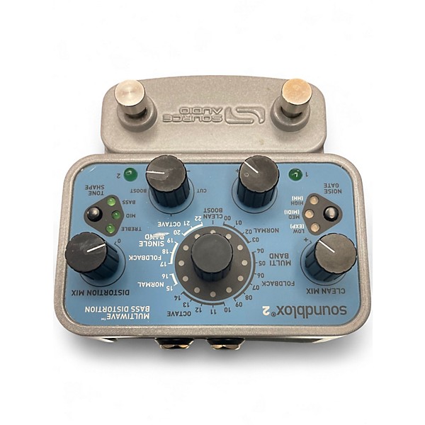 Used Source Audio Soundblox 2 Multiwave Bass Distortion Effect Pedal