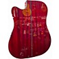 Used Takamine GD30CE Wine Red Acoustic Electric Guitar
