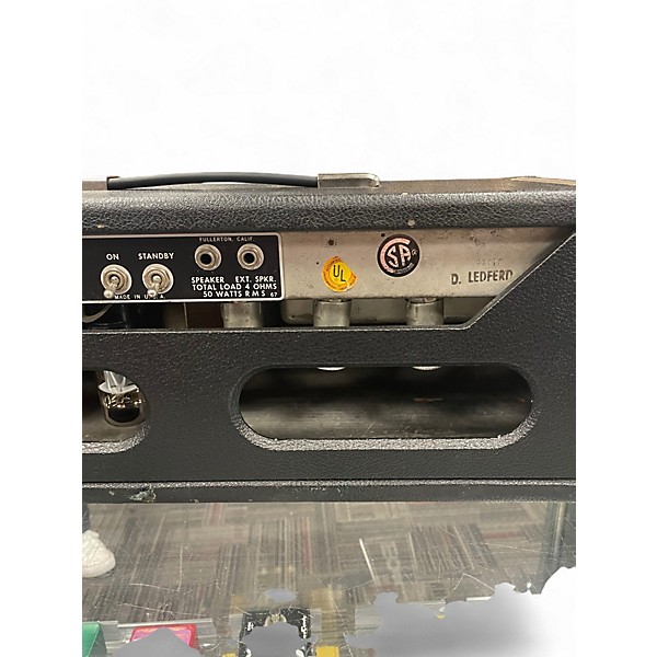 Used Fender 1972 BASSMAN 50 Tube Guitar Amp Head