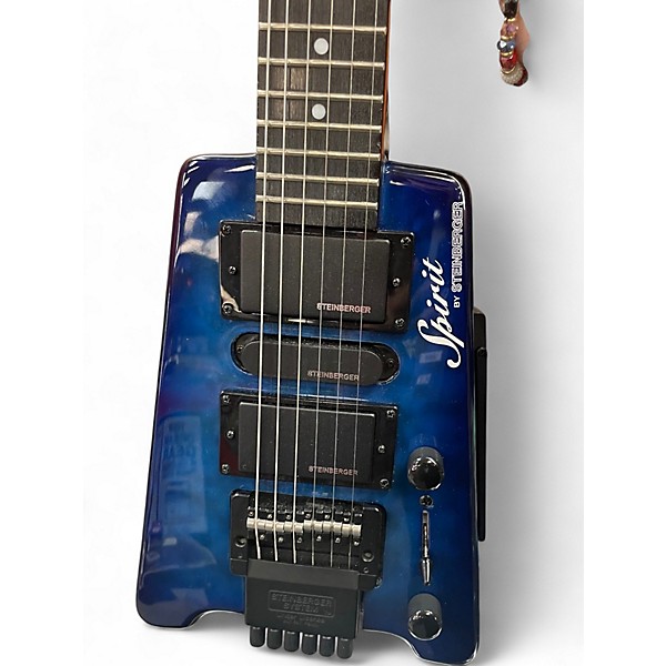 Used Steinberger Spirit GT Pro Blue Burst Electric Guitar