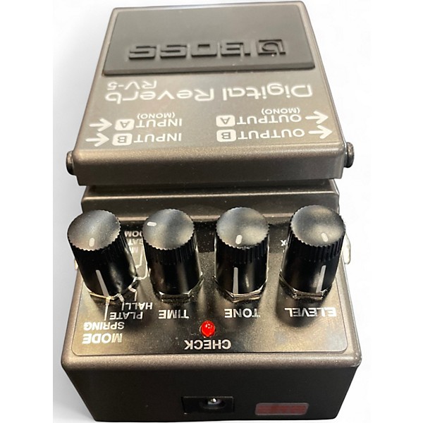 Used BOSS RV5 Digital Reverb Effect Pedal