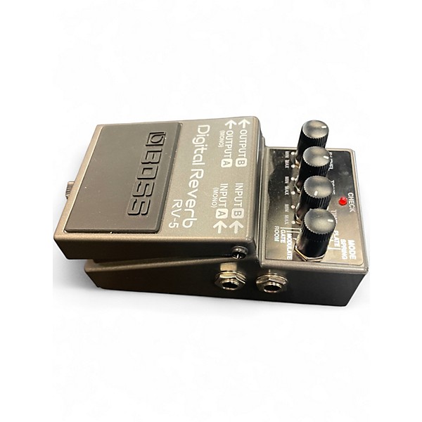 Used BOSS RV5 Digital Reverb Effect Pedal