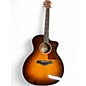 Used Taylor 214CE Deluxe SUNBURST Acoustic Electric Guitar thumbnail