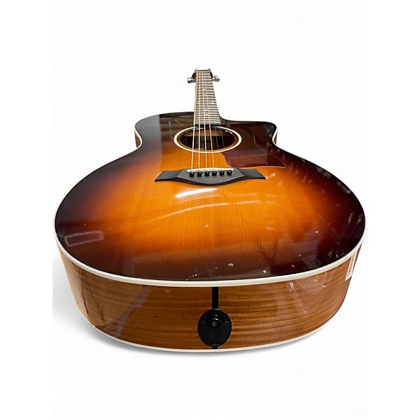 Used Taylor 214CE Deluxe SUNBURST Acoustic Electric Guitar