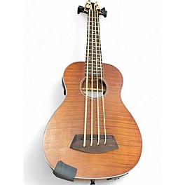 Used Kala Exotic Mahogany U-Bass 2 Tone Sunburst Acoustic Bass Guitar